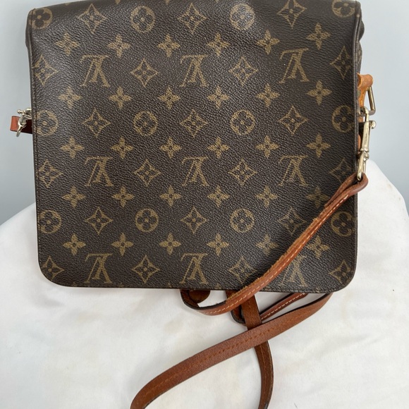 Louis Vuitton LV Shoulder Bag Cartouchiere GM Brown Monogram - Picture 11 of 16